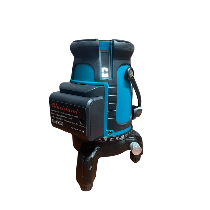 NIVEL LASER BLUEISLAND 12 LÍNEAS AUTONIVELANTE 360