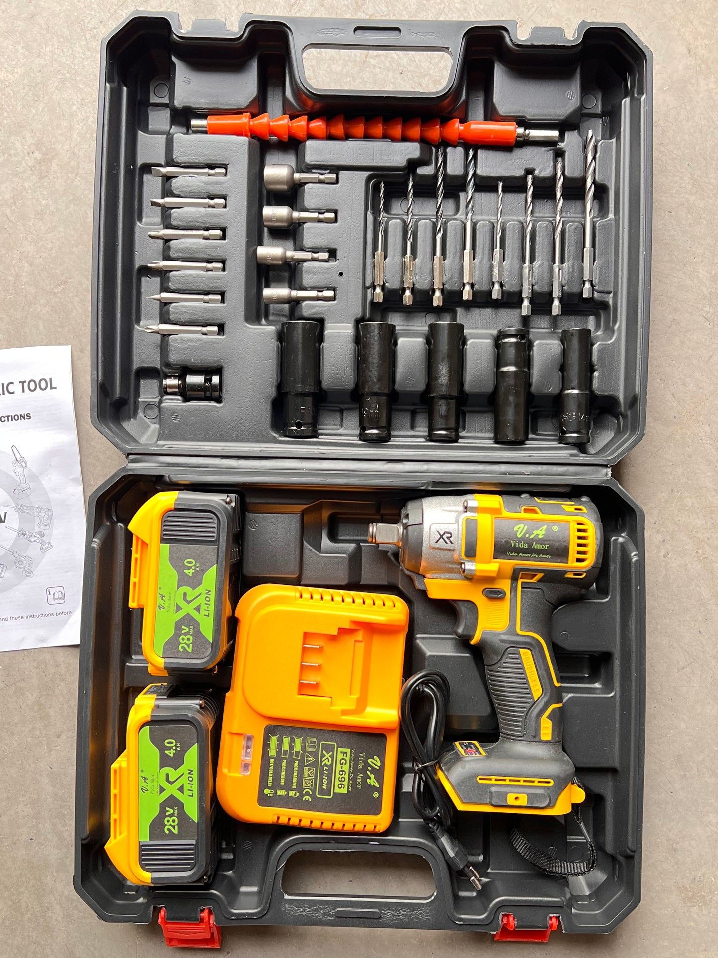 Pistola De Impacto Adaptador Taladro 28v